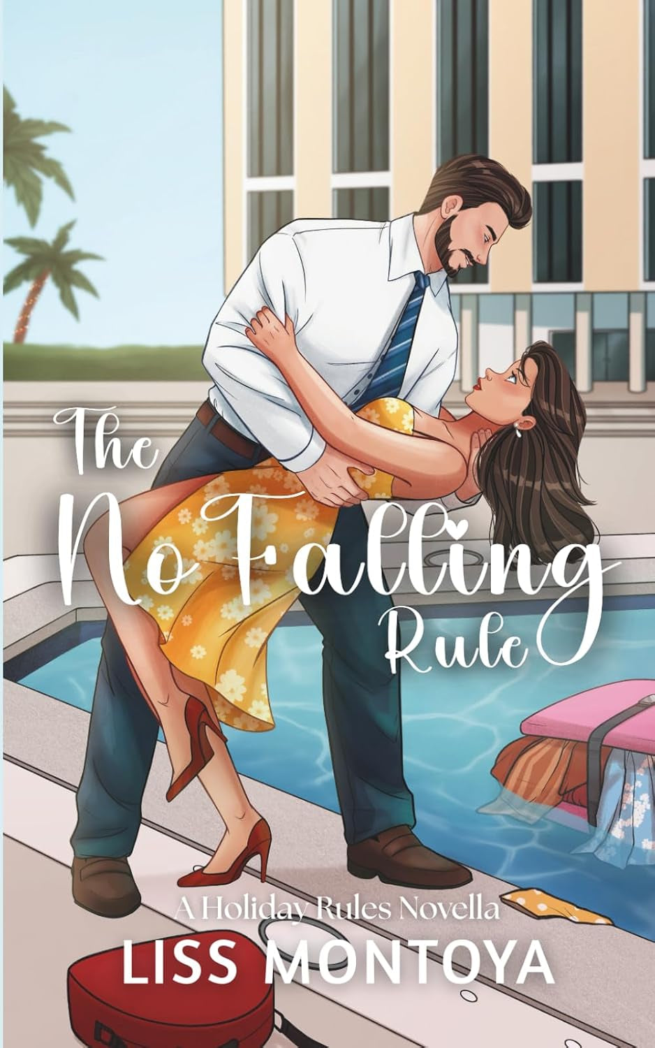 The No Falling Rule: A Millionaire, Multicultural, Strangers to Lovers, Christmas Novella.