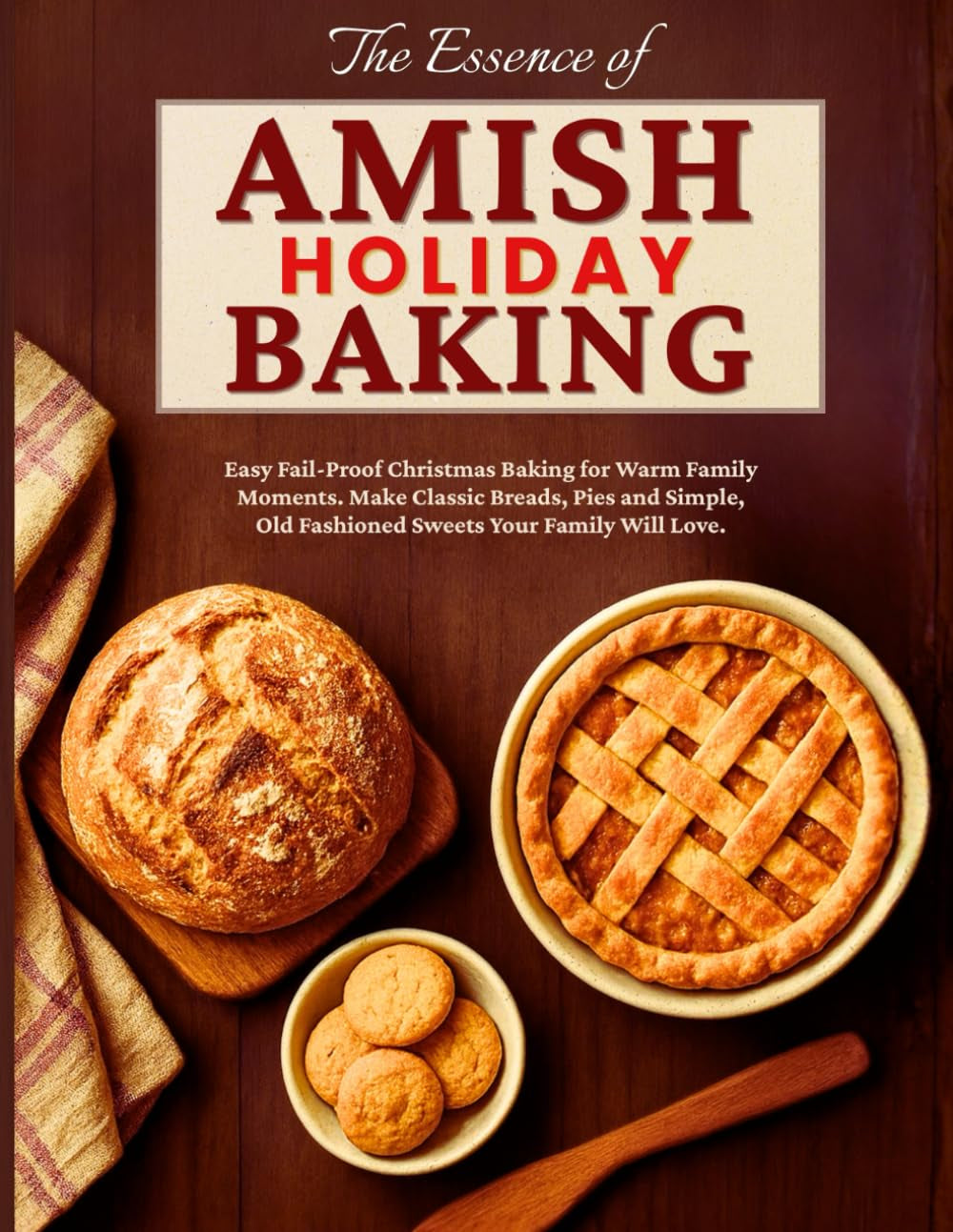 The Essence of Amish Holiday Baking: Easy Fail-Proof Christmas Baking for Warm Family Moments. Make Classic Breads, Pies and Simple, Old Fashioned Sweets Your Family Will Love
