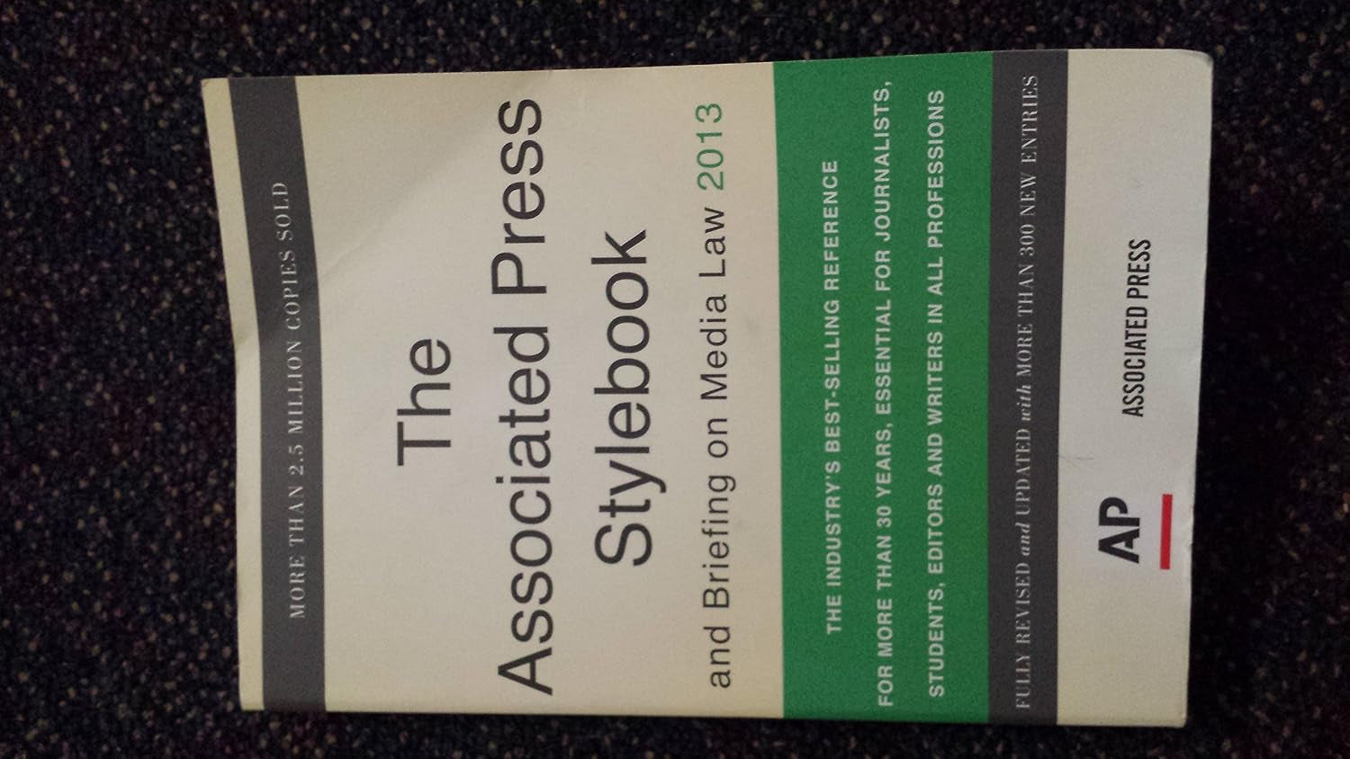 The Associated Press Stylebook 2013