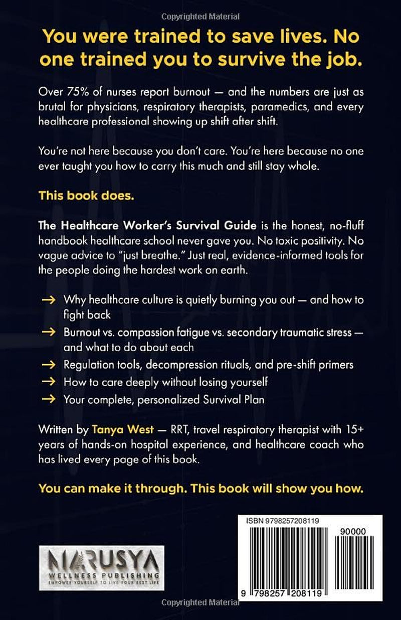 THE HEALTHCARE WORKER’S SURVIVAL GUIDE: HOW TO STAY HUMAN, BEAT BURNOUT, AND MASTER YOUR EMOTIONS WHEN EVERY SHIFT FEELS IMPOSSIBLE