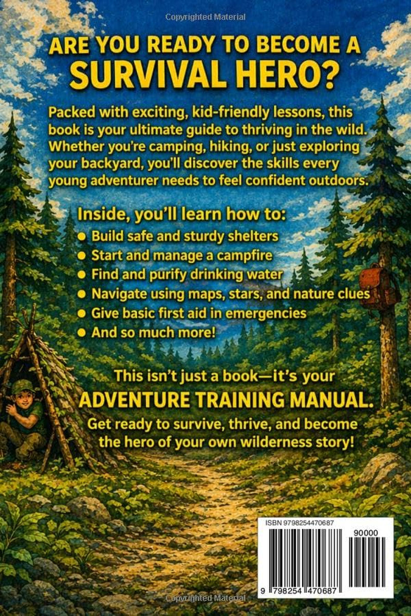 Wilderness Survival Skills for Kids: Hero Training, Adventure Edition