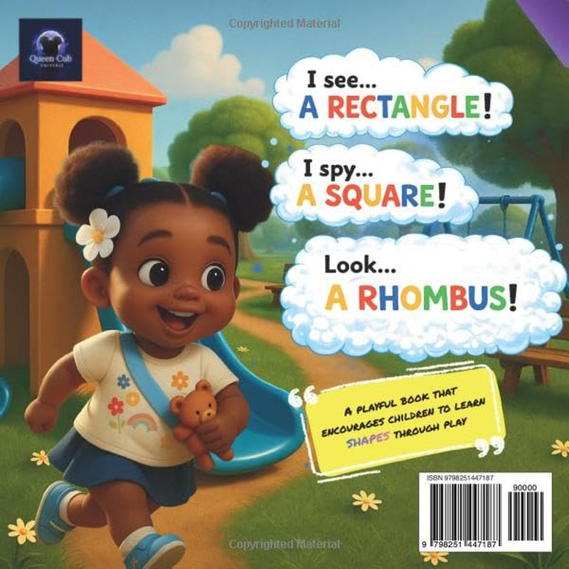 QC's Playground Adventure Shapes: A Learning Book About Shapes for Toddlers and Preschoolers Ages 2-5