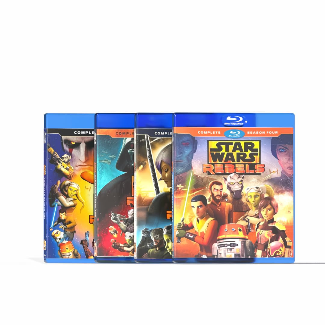 Star Wars Rebels Complete Series Seasons 1-4 Blu-Ray Collection