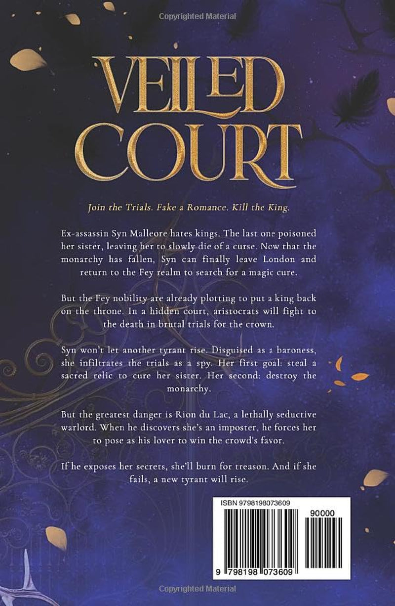 Veiled Court: A Slow Burn Romantasy (Legacy of Avalon)