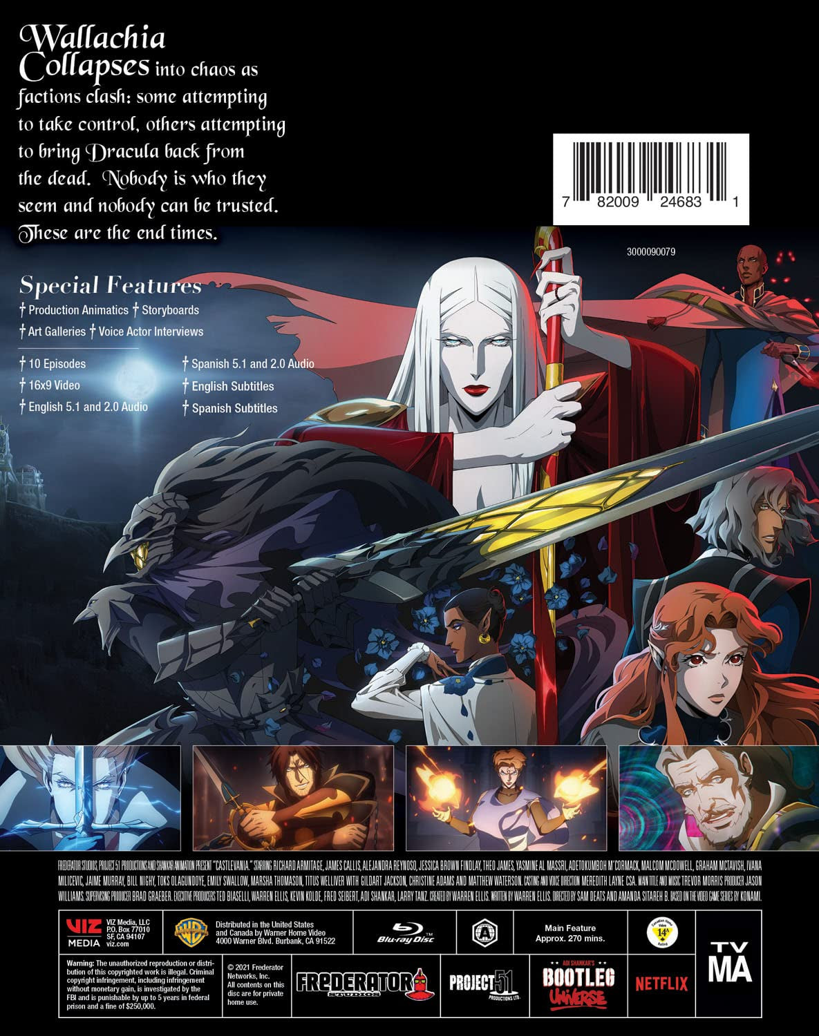 Castlevania: The Complete Fourth Season (BD) [Blu-ray]