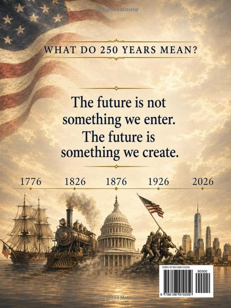 America: 250 Years: A Visual Timeline History of the United States from 1776-2026