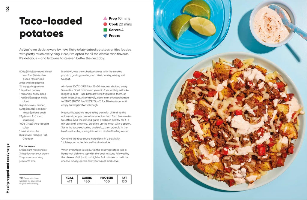 20-minute Air Fryer: Easy High-Protein Meals Under 600 Calories