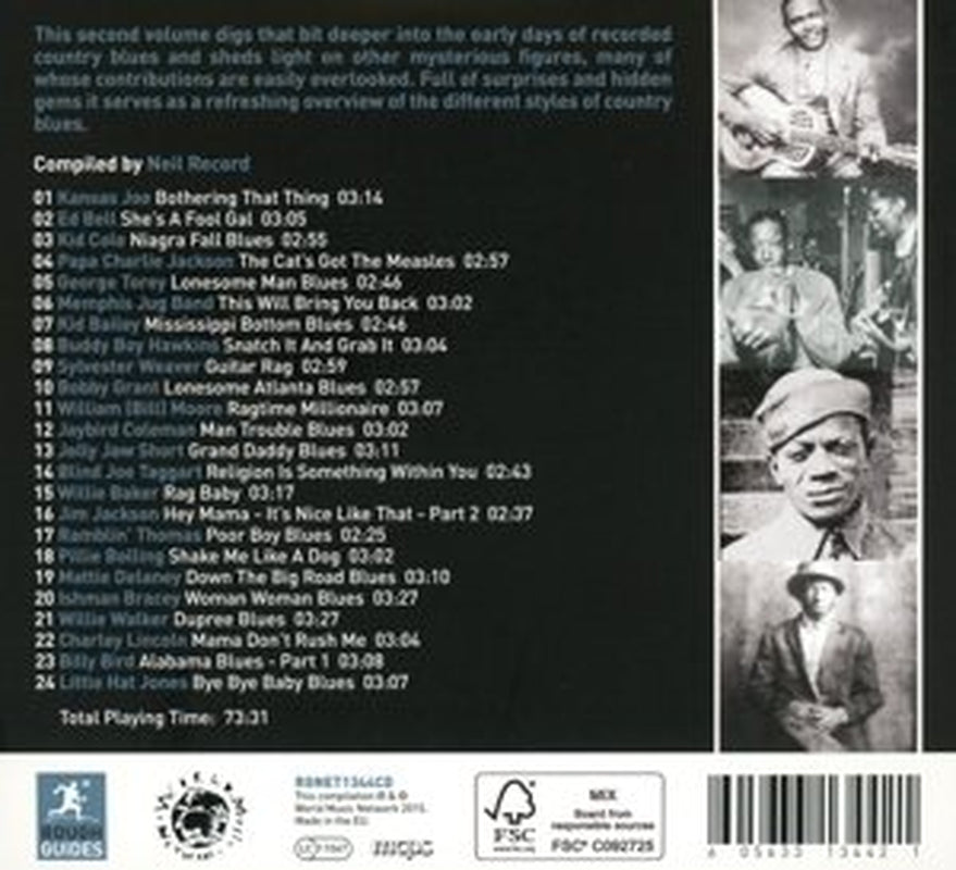 Rough Guide To Unsung Heroes Of Country Blues, Vol. 2