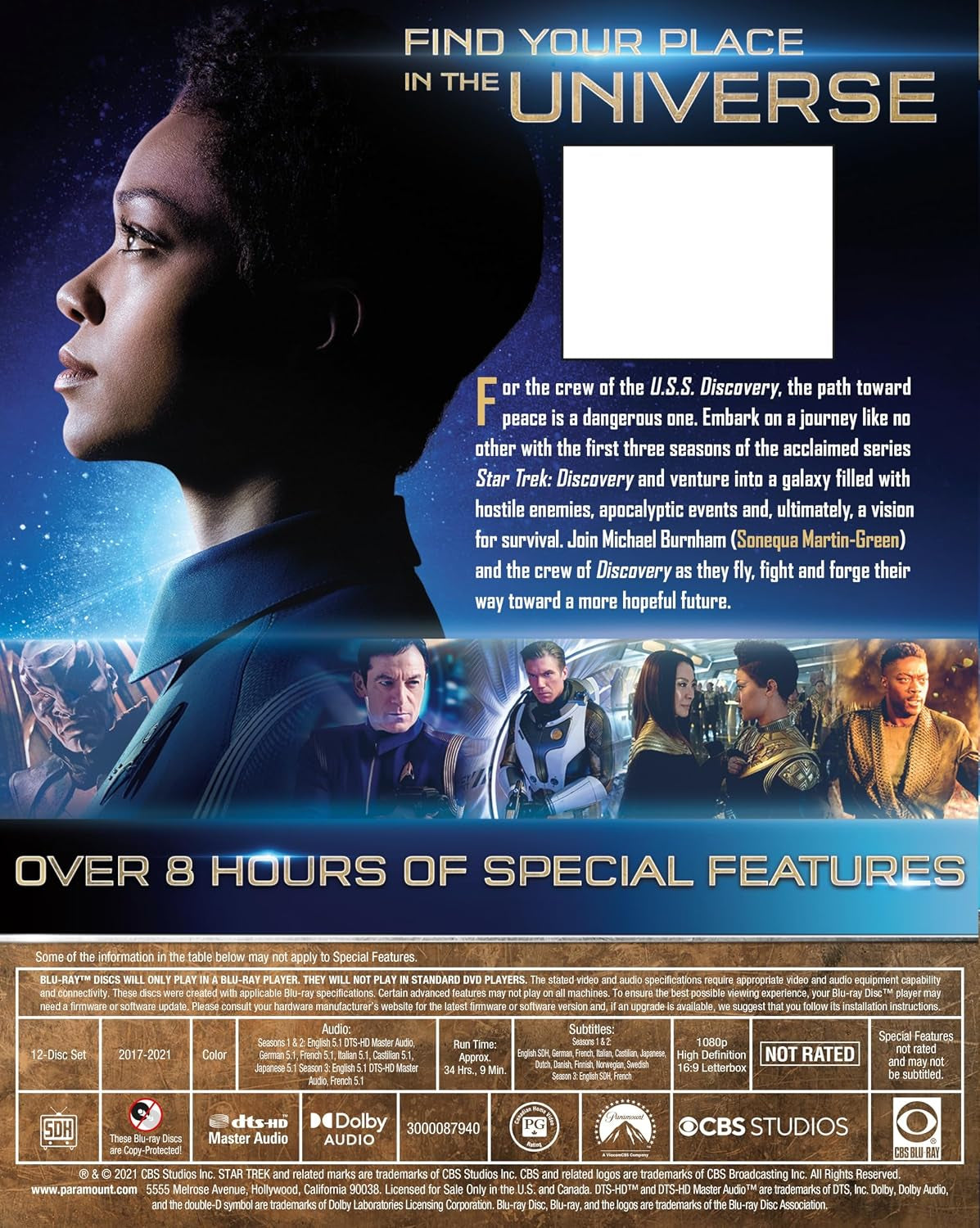 Star Trek: Discovery - Seasons 1-3