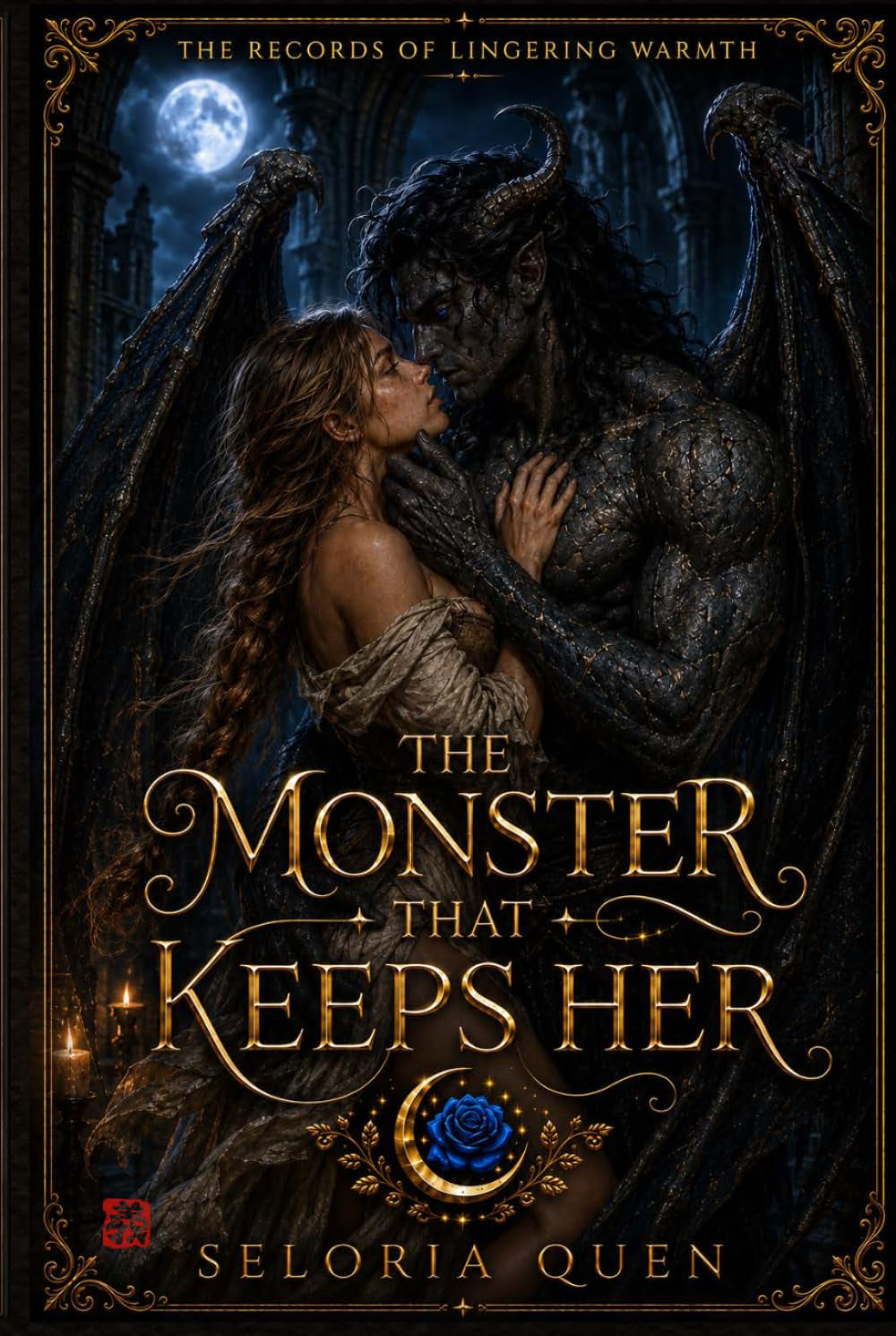 The Monster That Keeps Her: A Gargoyle Paranormal Romance (The Records of Lingering Warmth)