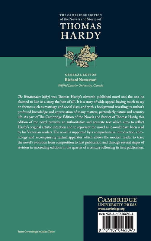 The Woodlanders (The Cambridge Edition of the Novels and Stories of Thomas Hardy)