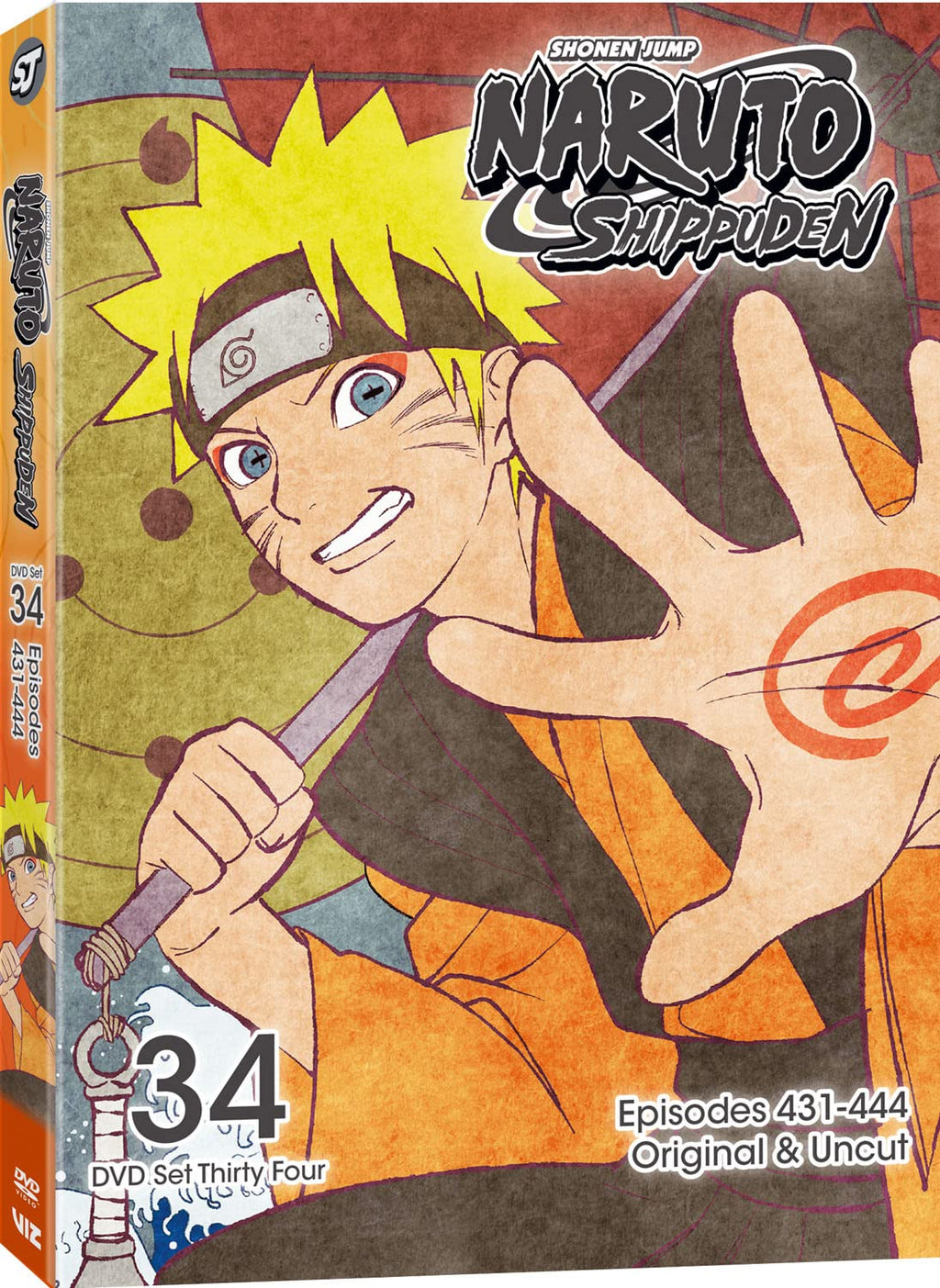 Naruto Shippuden Uncut Set 34 (DVD)