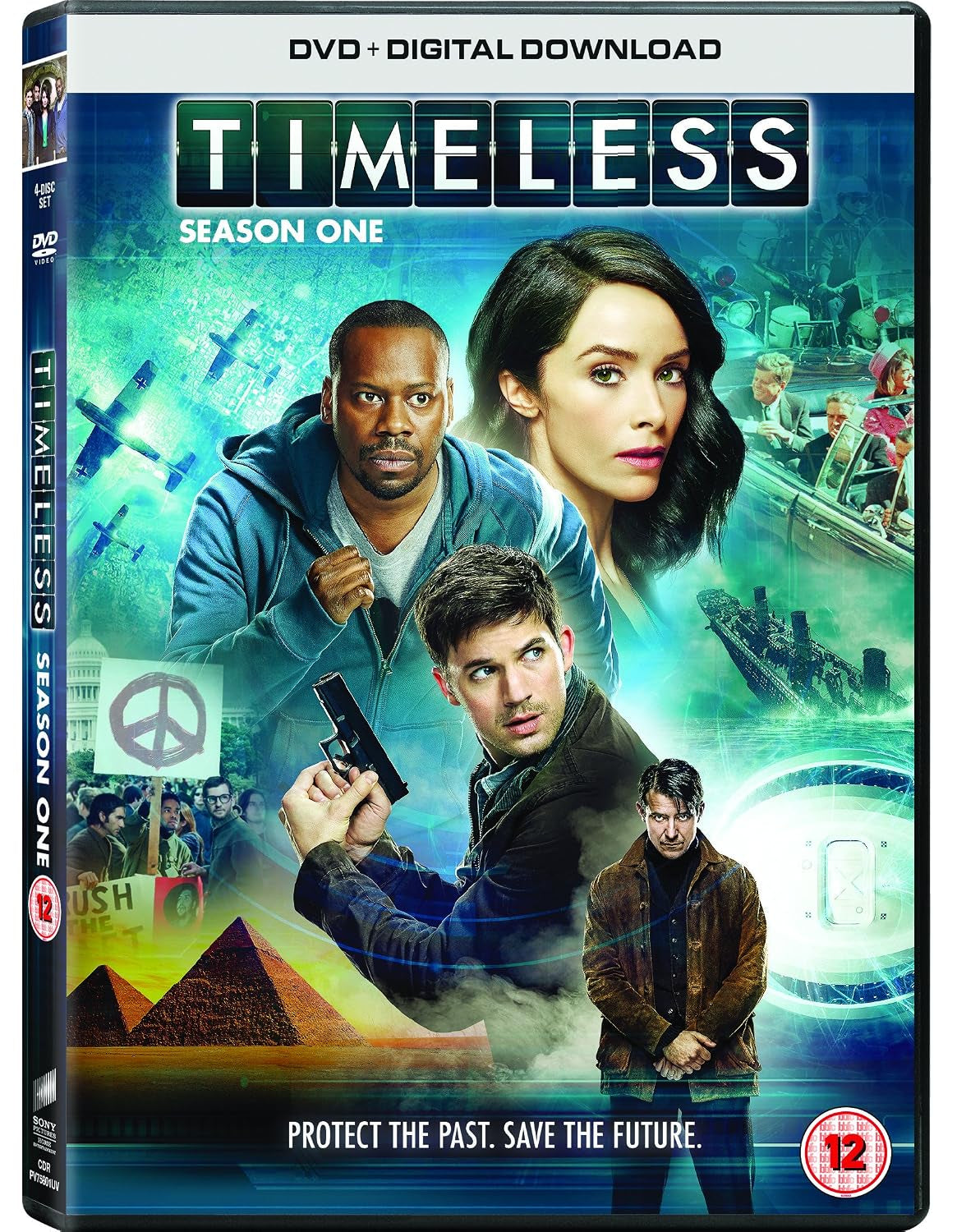 Timeless-Season 01 [DVD + Digital] [Import]