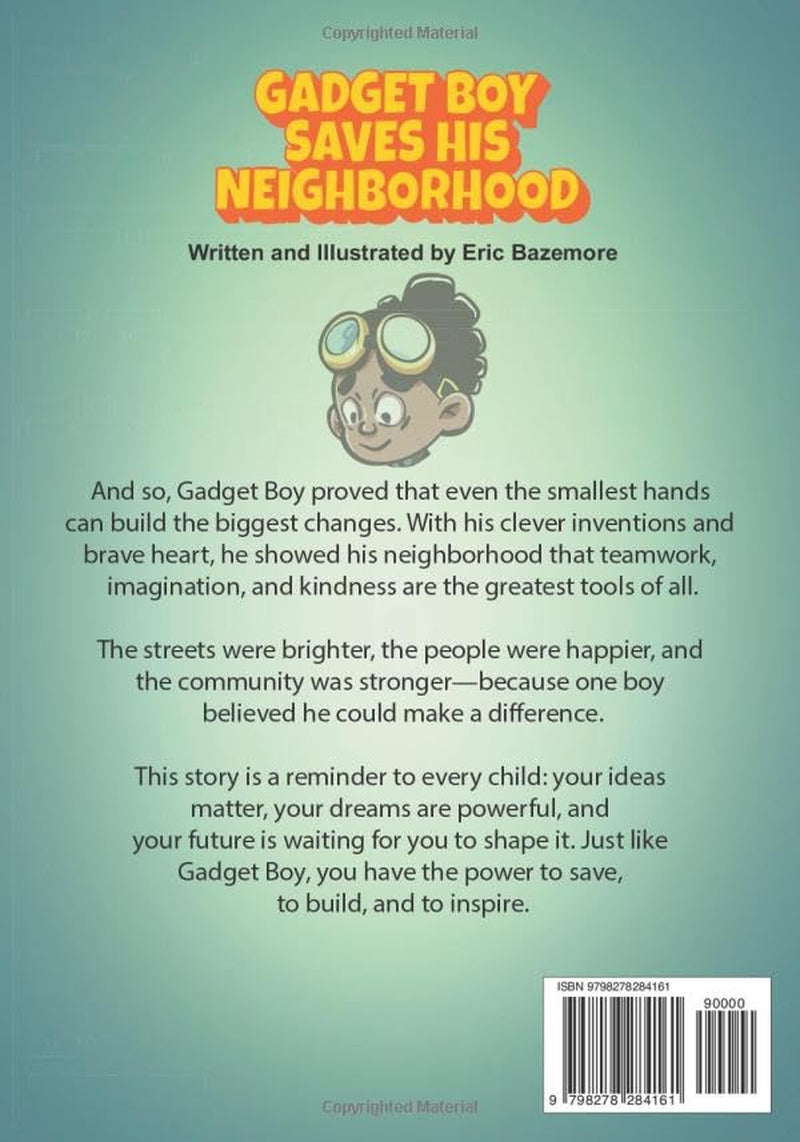 Gadget boy saves his neighborhood