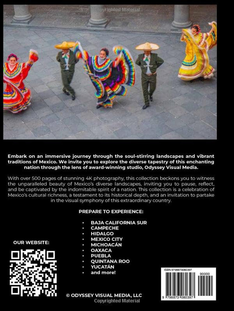 Mexico: Photography Travel Inspiration Coffee Table Book Collection (Odyssey Visual Media Travel Photography Collection)