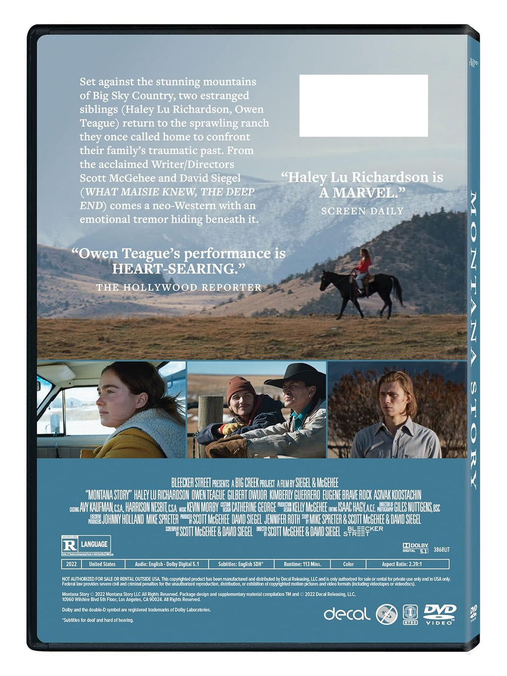 MONTANA STORY