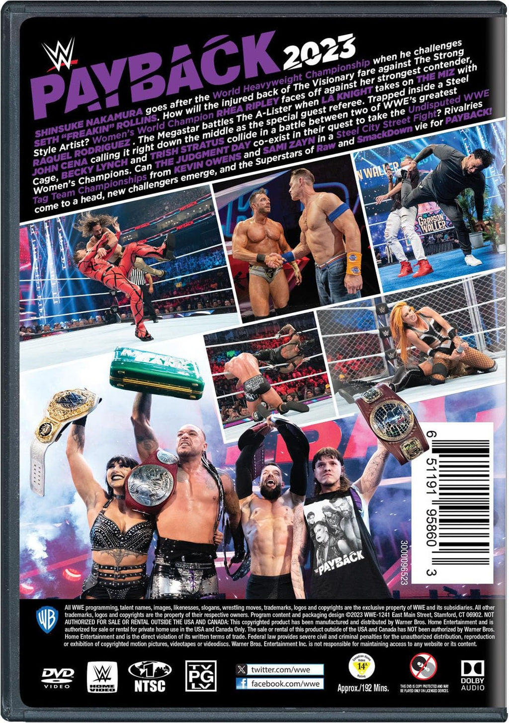 WWE: Payback 2023 [DVD]