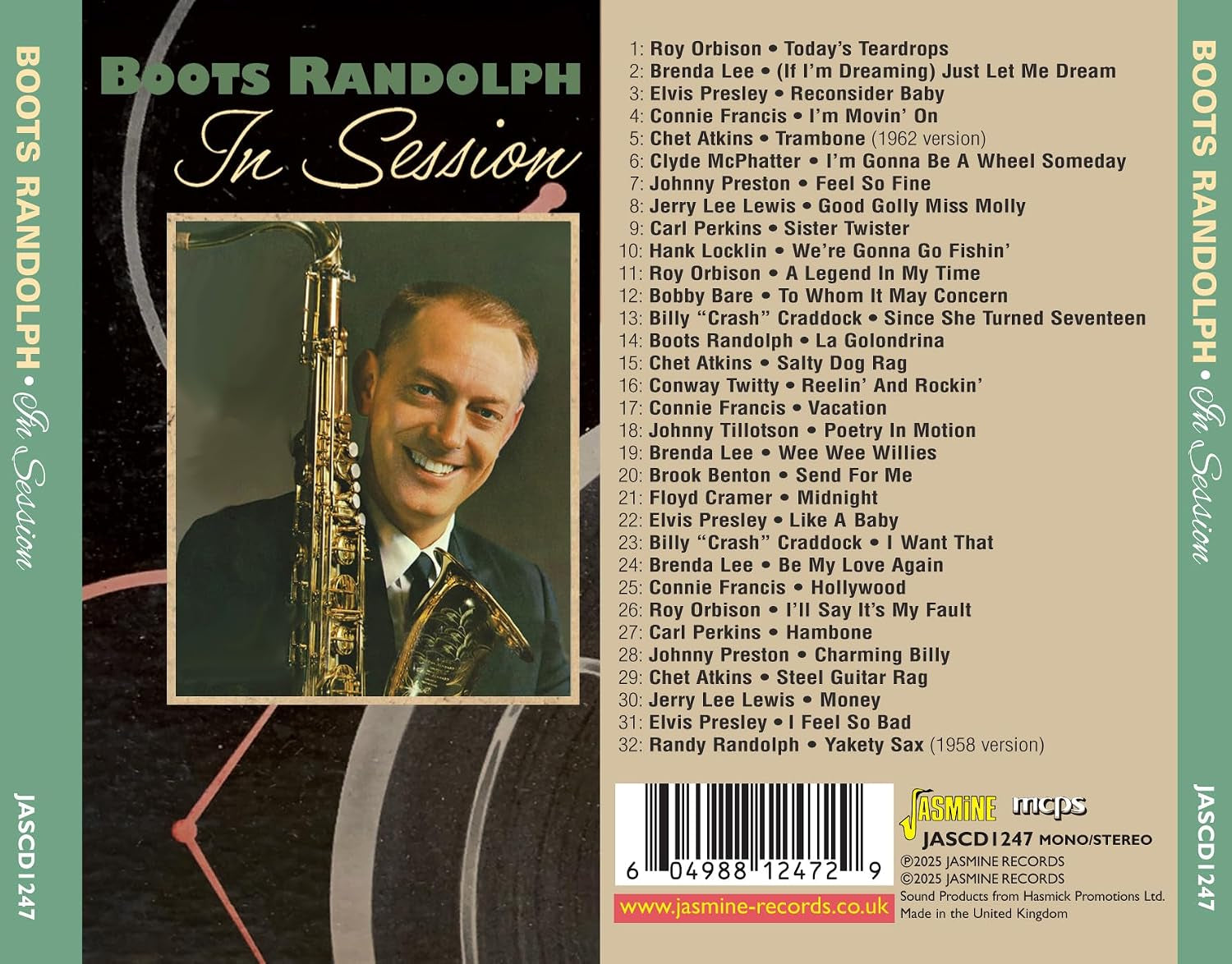 Boots Randolph: In Session / Various