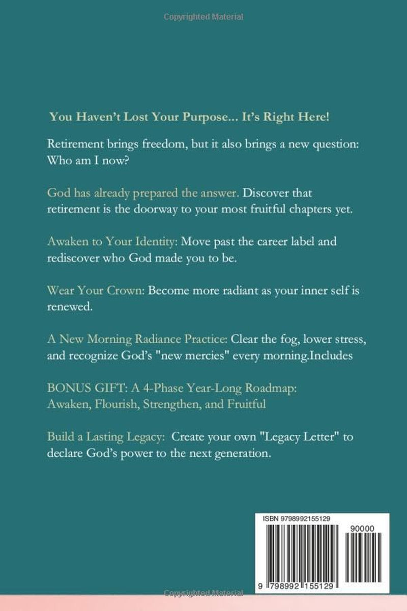 52-Week Women's Retirement Devotional: Awaken to Your Identity, Flourish in God’s Love, Strengthen Your Purpose & Rediscover a Joyful, Radiant Life (Write the Vision)