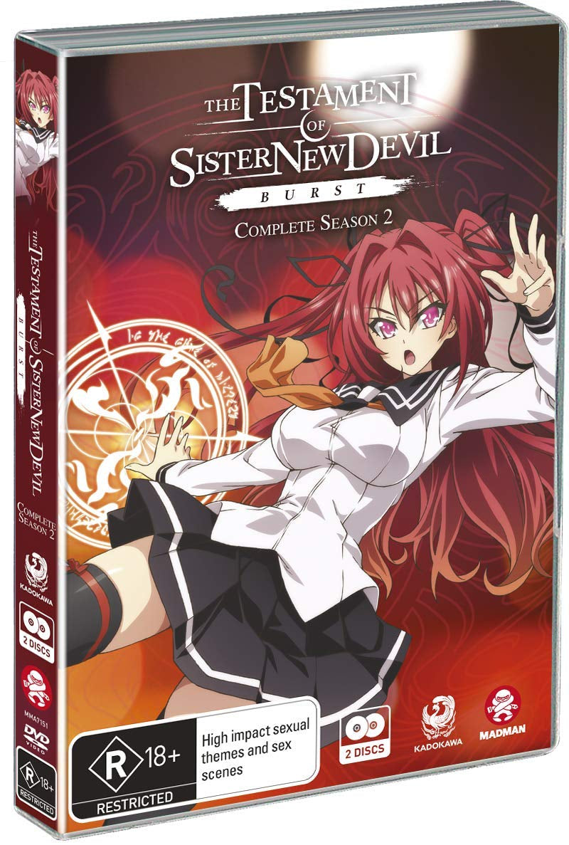 The Testament of Sister New Devil (Complete Season 2) ( Shinmai Maou no Testament ) [ NON-USA FORMAT, PAL, Reg.4 Import - Australia ]