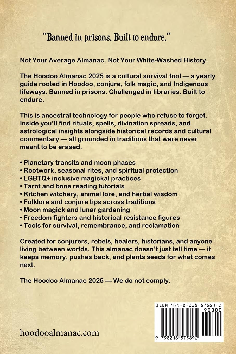 Hoodoo Almanac 2025