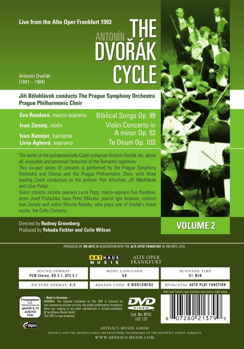 The Dvorák Cycle, Vol. 2