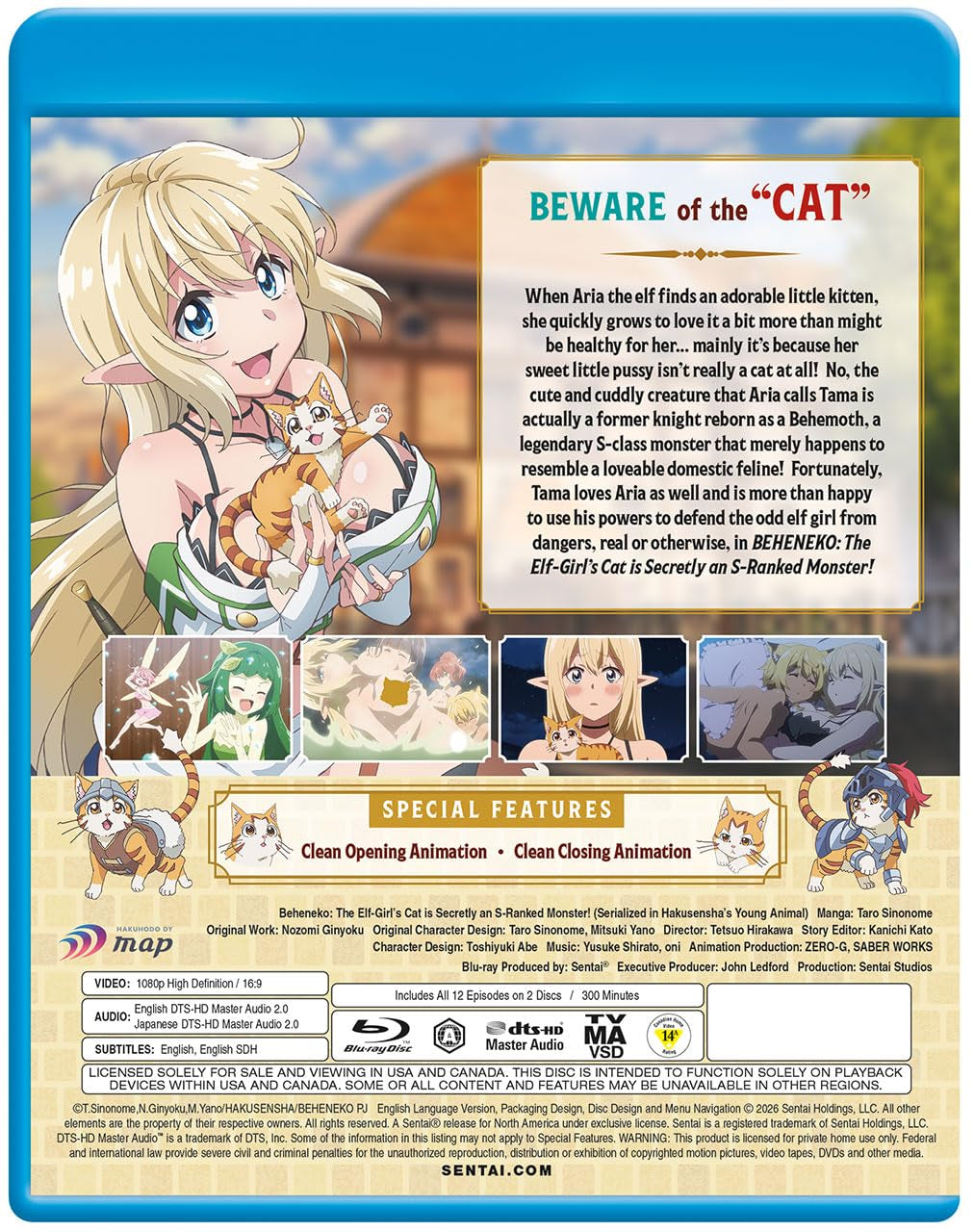 Beheneko: The Elf Girl's Cat Is Secretly An S-Ranked Monster Complete Collection