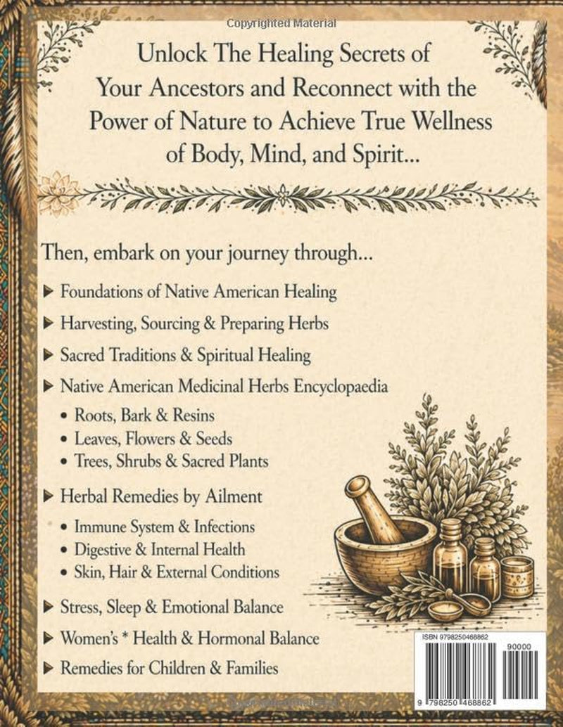 Native American Herbal Remedies Bible: A Complete Guide to Indigenous Healing, Herbs, and Traditional Wisdom