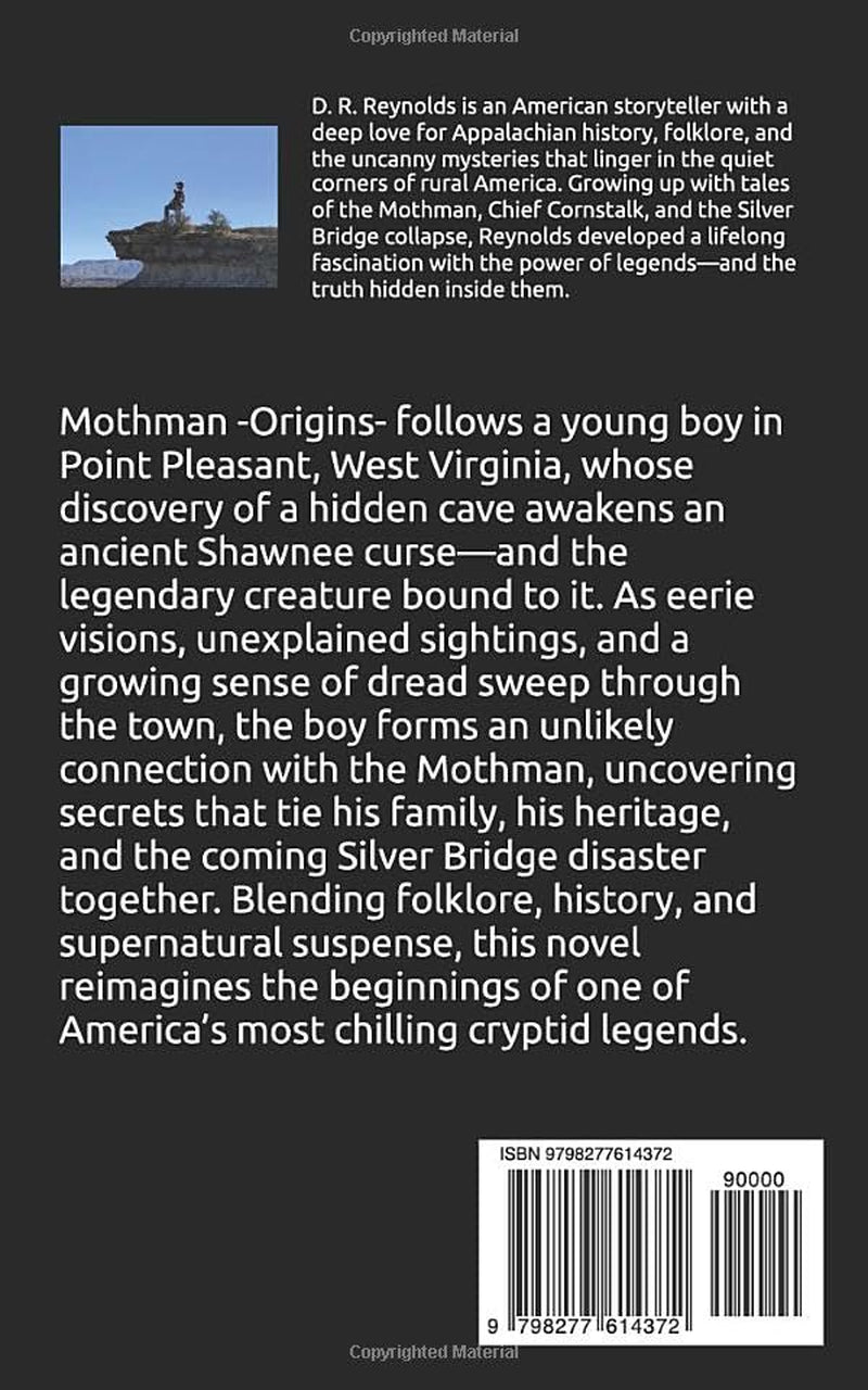 Mothman -Origins-: A Cryptid Novel