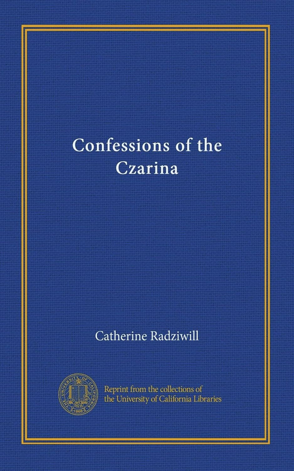Confessions of the Czarina