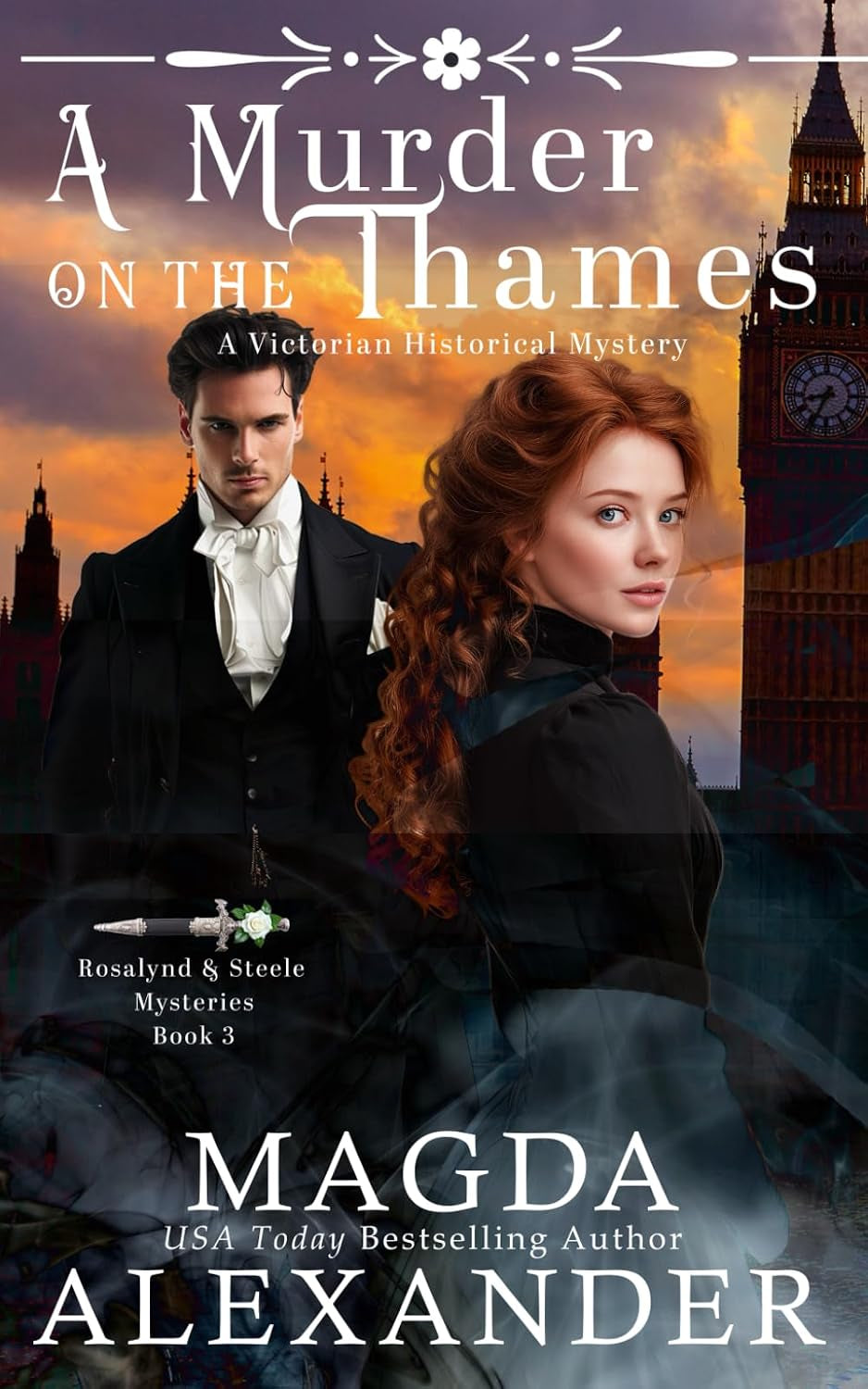 A Murder on the Thames: A Victorian Historical Mystery (Rosalynd and Steele Mysteries)