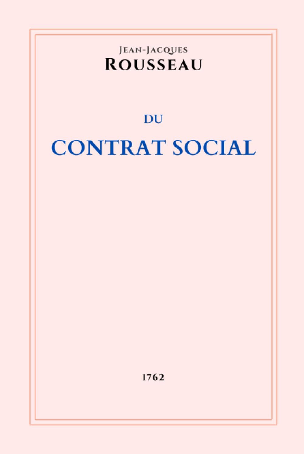 Du contrat social (French Edition)