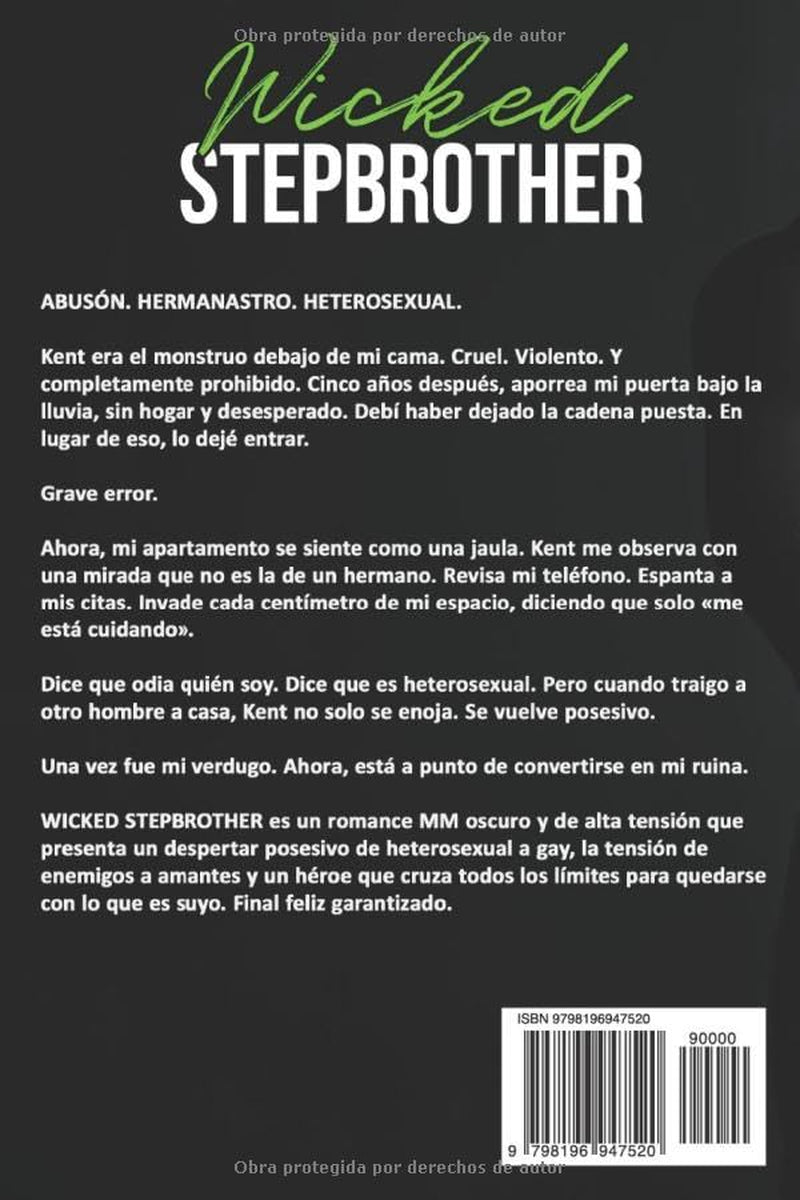 Wicked Stepbrother (Versión en español): Una historia de amor entre hermanastros, de enemigos a amantes MM (Obsesión por el hermanastro) (Spanish Edition)