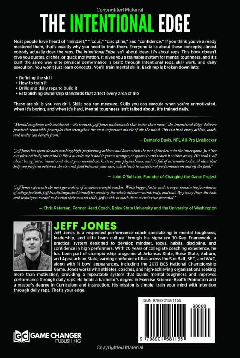 The Intentional Edge: 10 Reps To Mental Toughness