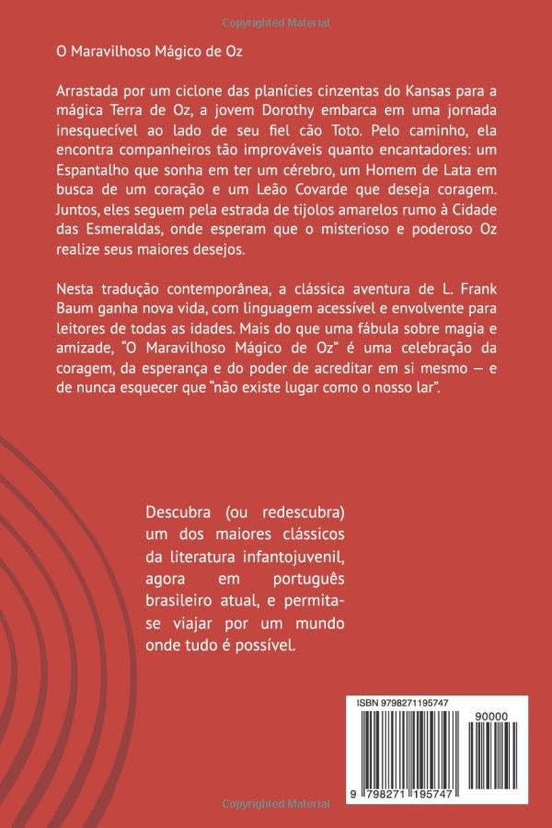 O Maravilhoso Mágico de Oz - Tradução 2025: Português Brasileiro Moderno (Coleção Universo Clássico: Tradução, História e Reflexão)