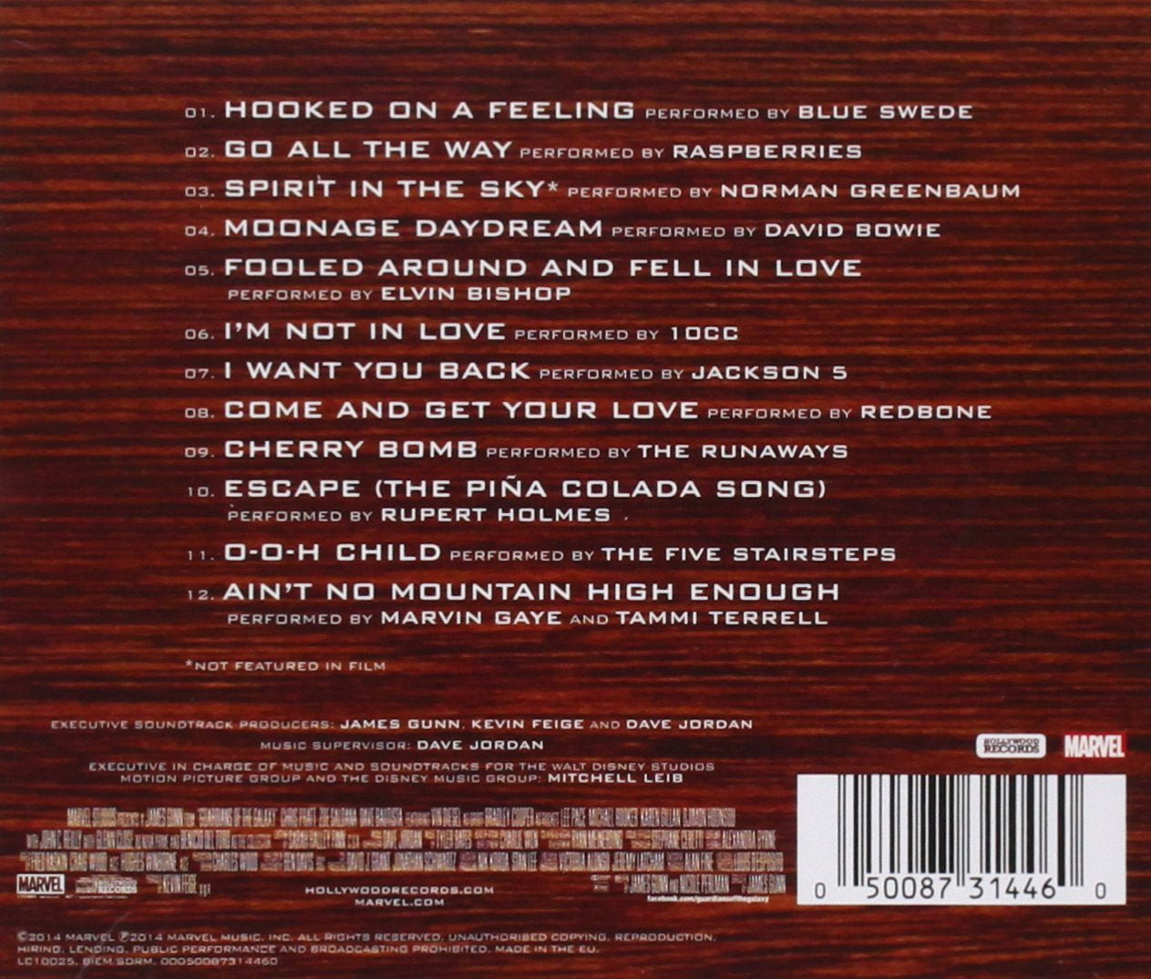 Guardians of the Galaxy AWESOME MIX Volume 1