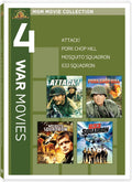 4 War Movies: Attack! / Pork Chop Hill / Mosquito Squadron / 633 Squadron