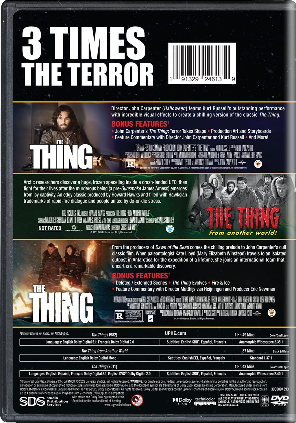 The Thing 3-Movie Collection