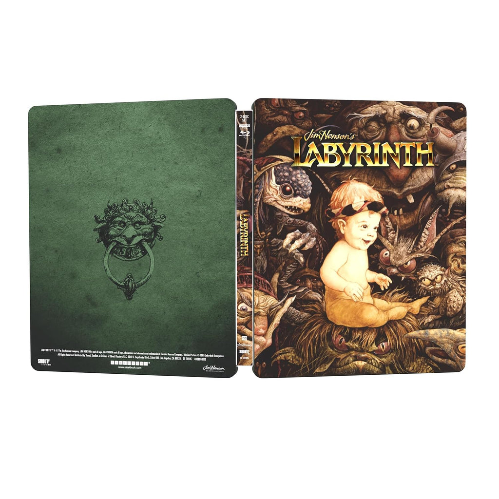 Labyrinth (1986) - Limited Edition Steelbook 4K Ultra HD + Blu-ray