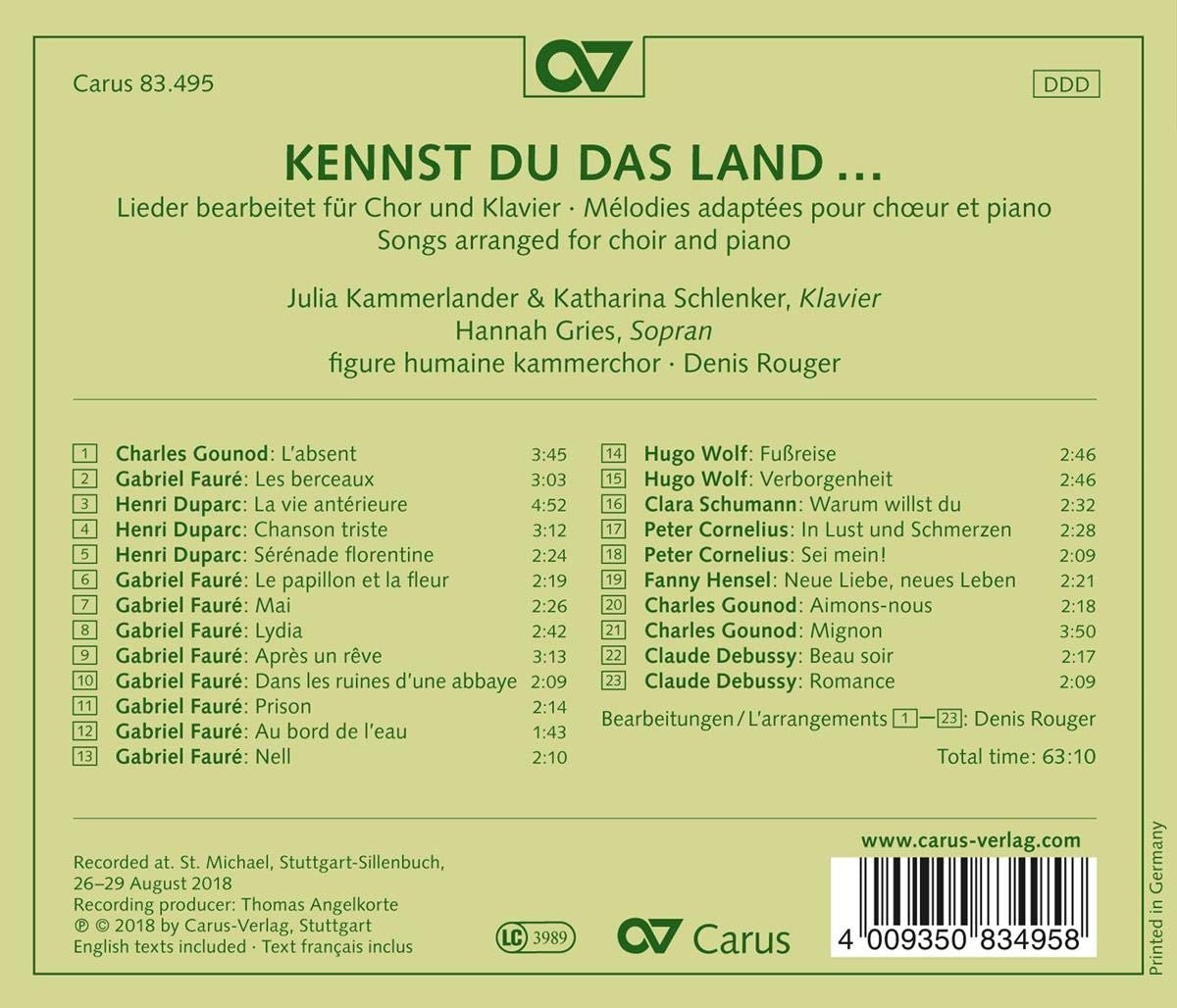 Kennst Du Das Land