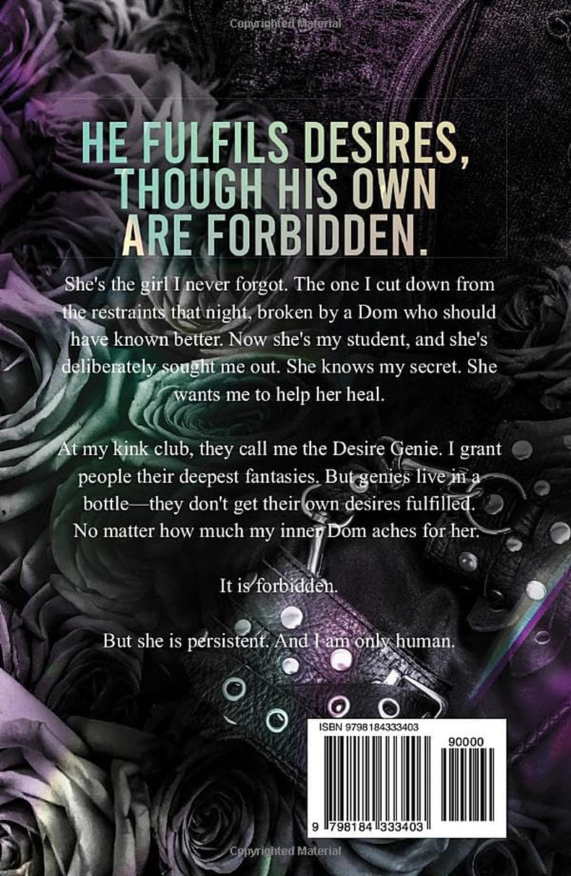 Rules of Desire: A Forbidden Professor/Student, Age-Gap BDSM Romance (Desire Genie Series)