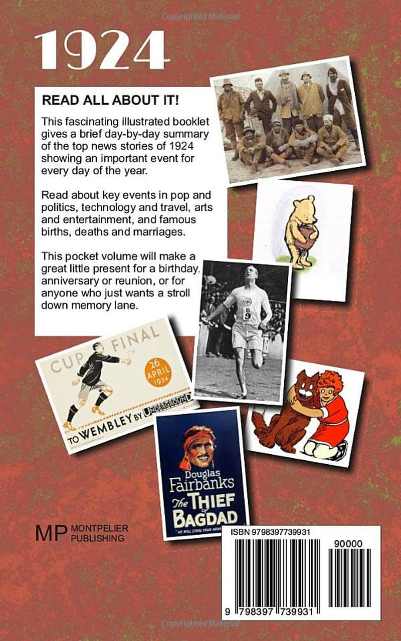 Events of 1924: birthday book with news for every day of the year