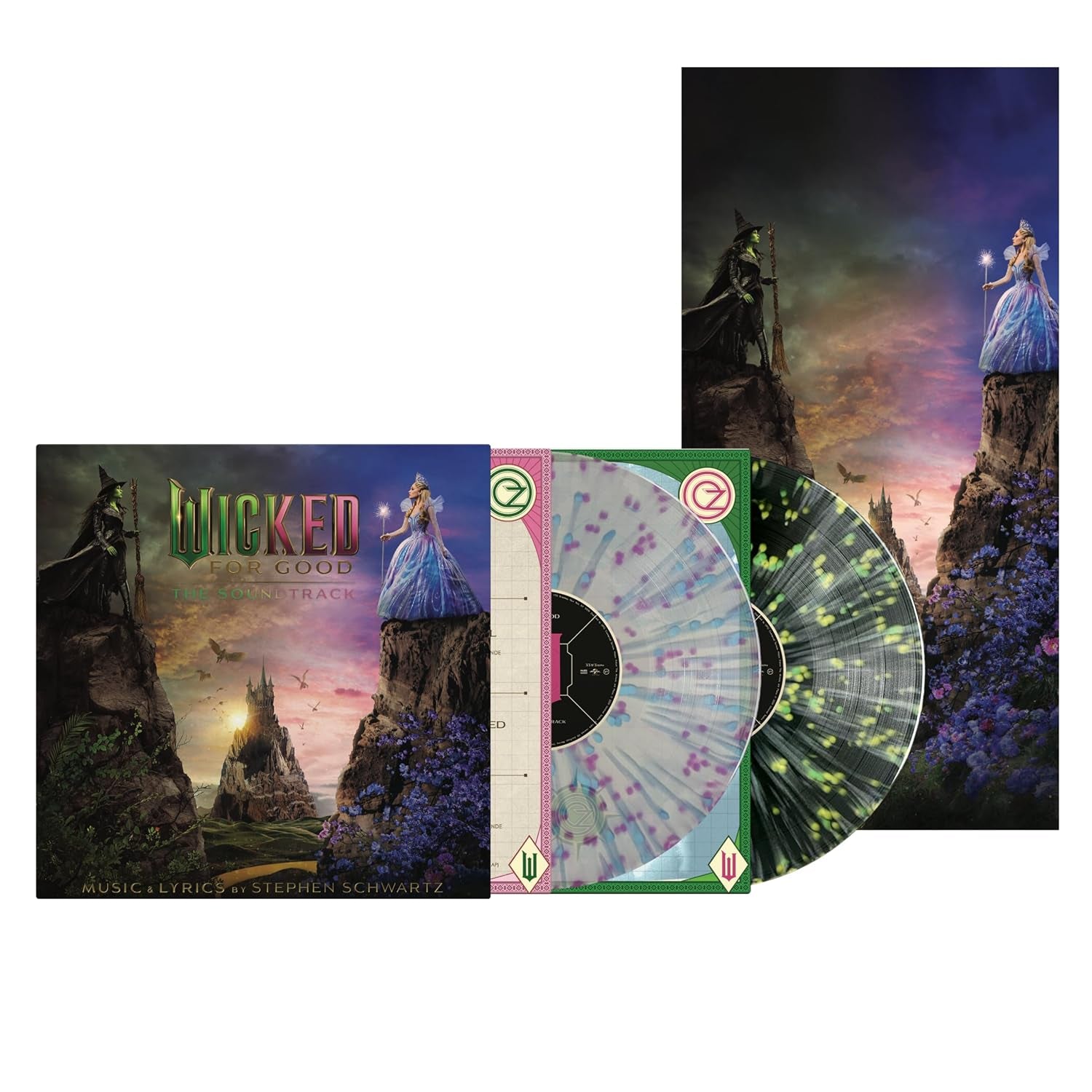Wicked: For Good - The Soundtrack [Splatter 2 LP] [Alt Cover] [Amazon Exclusive]