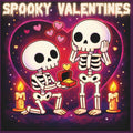 Spooky Valentines: A Creepy-Cute Valentine’s Coloring Book with Skeletons, Dark Romance & Spooky Hearts (Creative & Fun Escape)