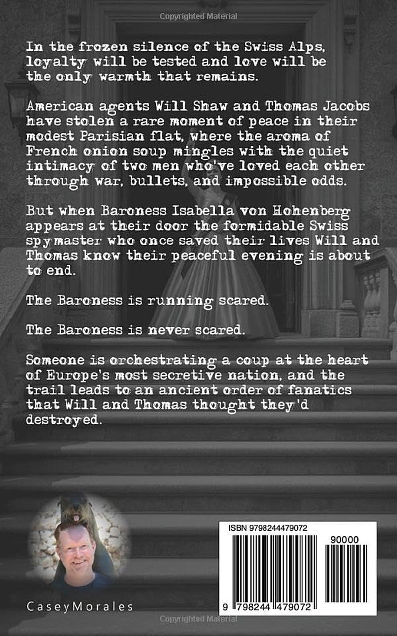 Icelock: A romantic mm historical spy thriller (Of Shadows & Secrets)