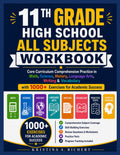 11th Grade High School All Subjects Workbook: Core Curriculum Comprehensive Practice in Math, Science, History, Language Arts, Writing & Vocabulary ... Success (Bright Minds Workbook Series)