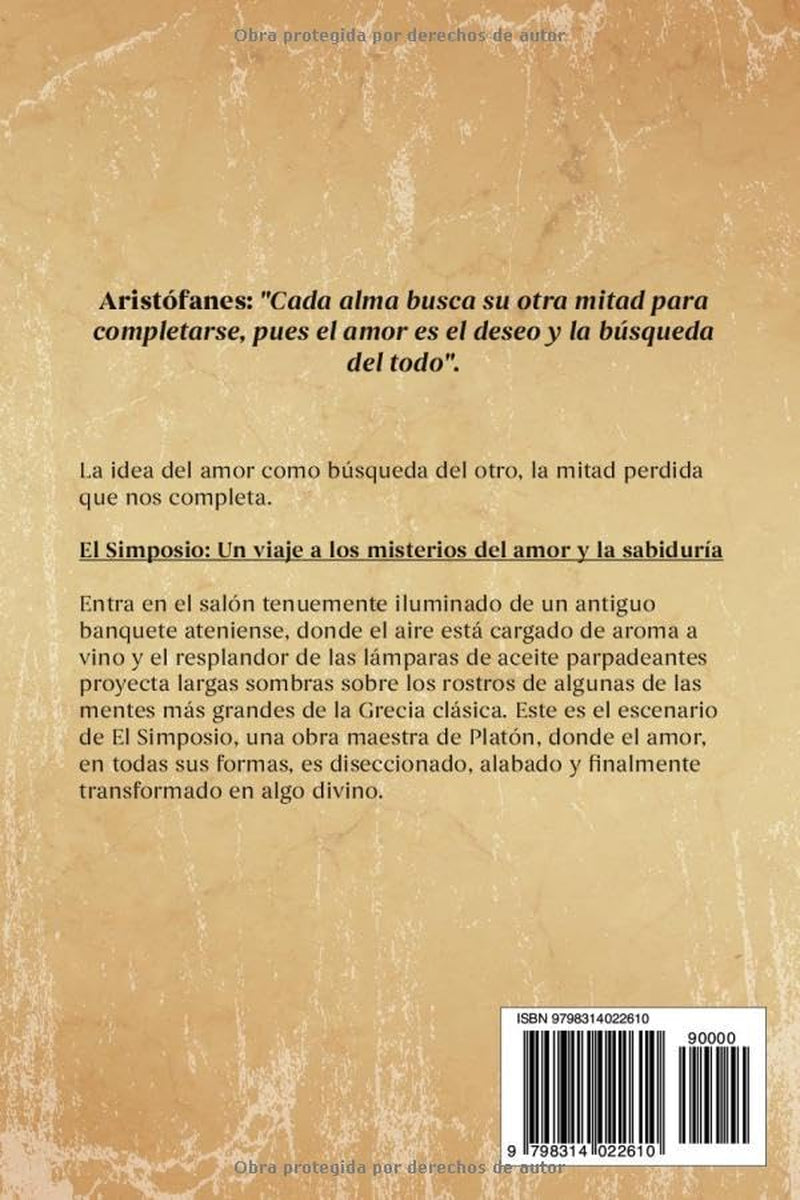 El Banquete - Platón: Anotado e Ilustrado (Spanish Edition)
