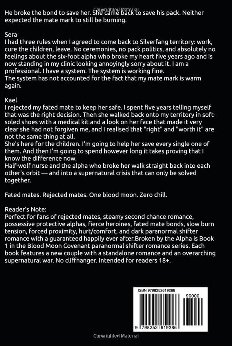 Broken by the Alpha: A Steamy Rejected Mates Wolf Shifter Romance (Blood Moon Covenant)