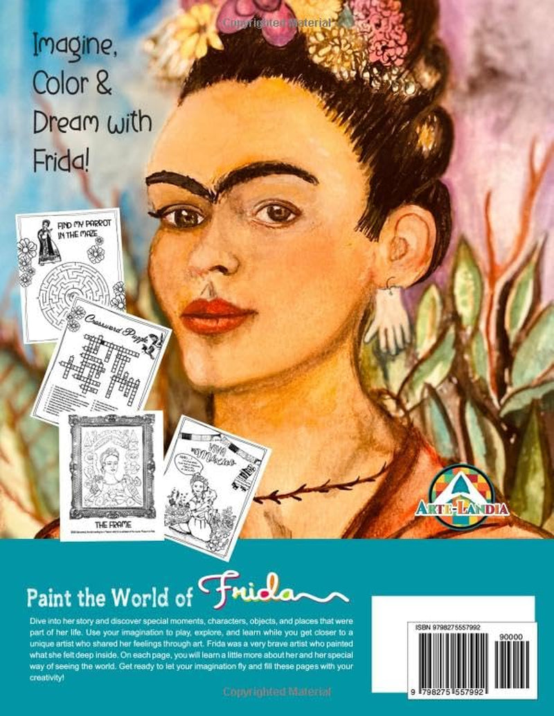 Have Fun Exploring The World of Frida (Pinta el Mundo de ....)