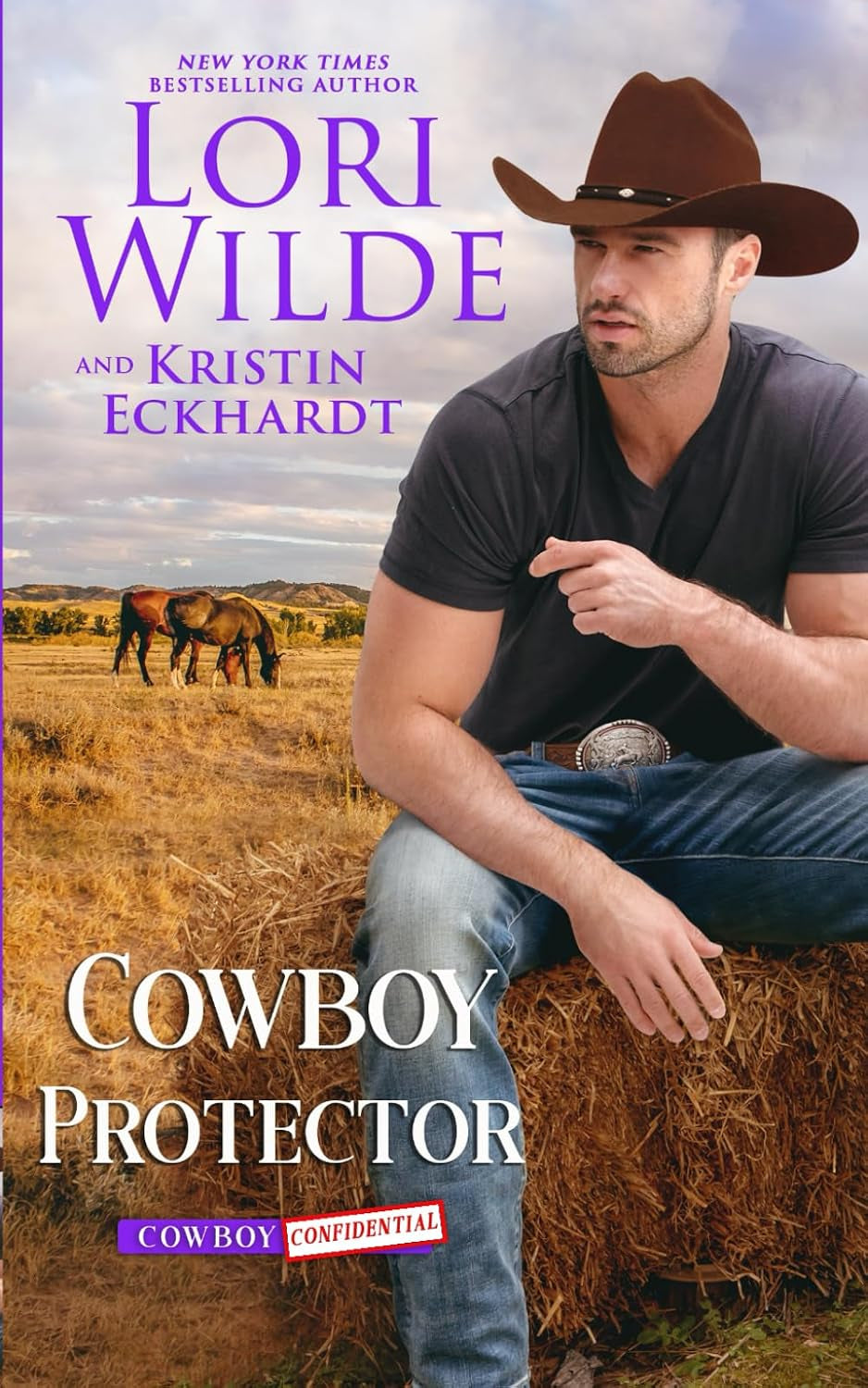 Cowboy Protector: A Heartwarming, Comedic, Romantic Mystery (Cowboy Confidential)